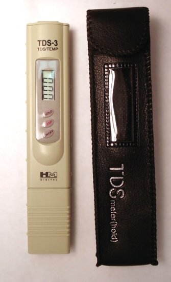 TDS Handheld Meter With Carrying Case - Click Image to Close