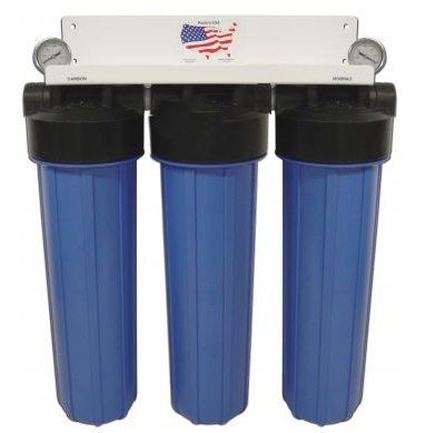 Triple Canister - Big Blue 20" - Click Image to Close